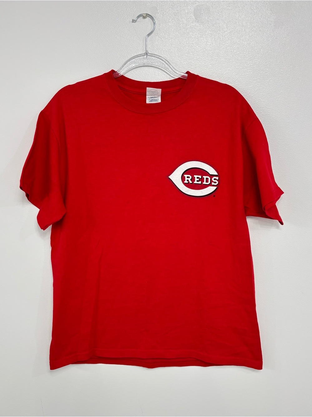 Cincinnati Reds #1 Dad TShirt Size LARGE Baseball Fan Fathers Day Gift
